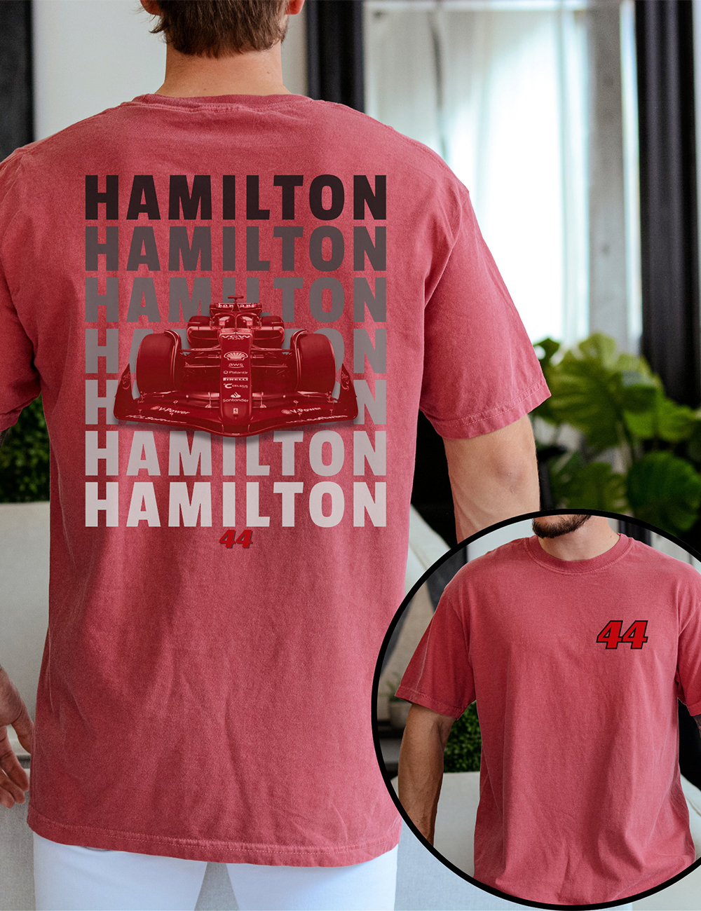 Lewis Hamilton Ferrari Lewis Hamilton Shirt F1 T-Shirt