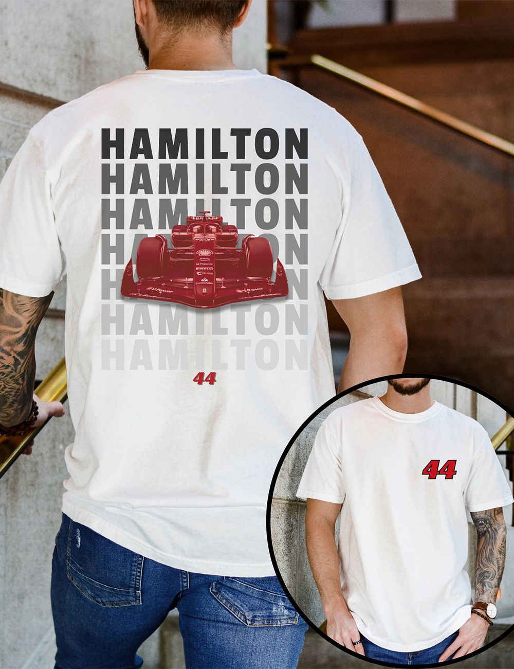 Lewis Hamilton Ferrari Lewis Hamilton Shirt F1 T-Shirt