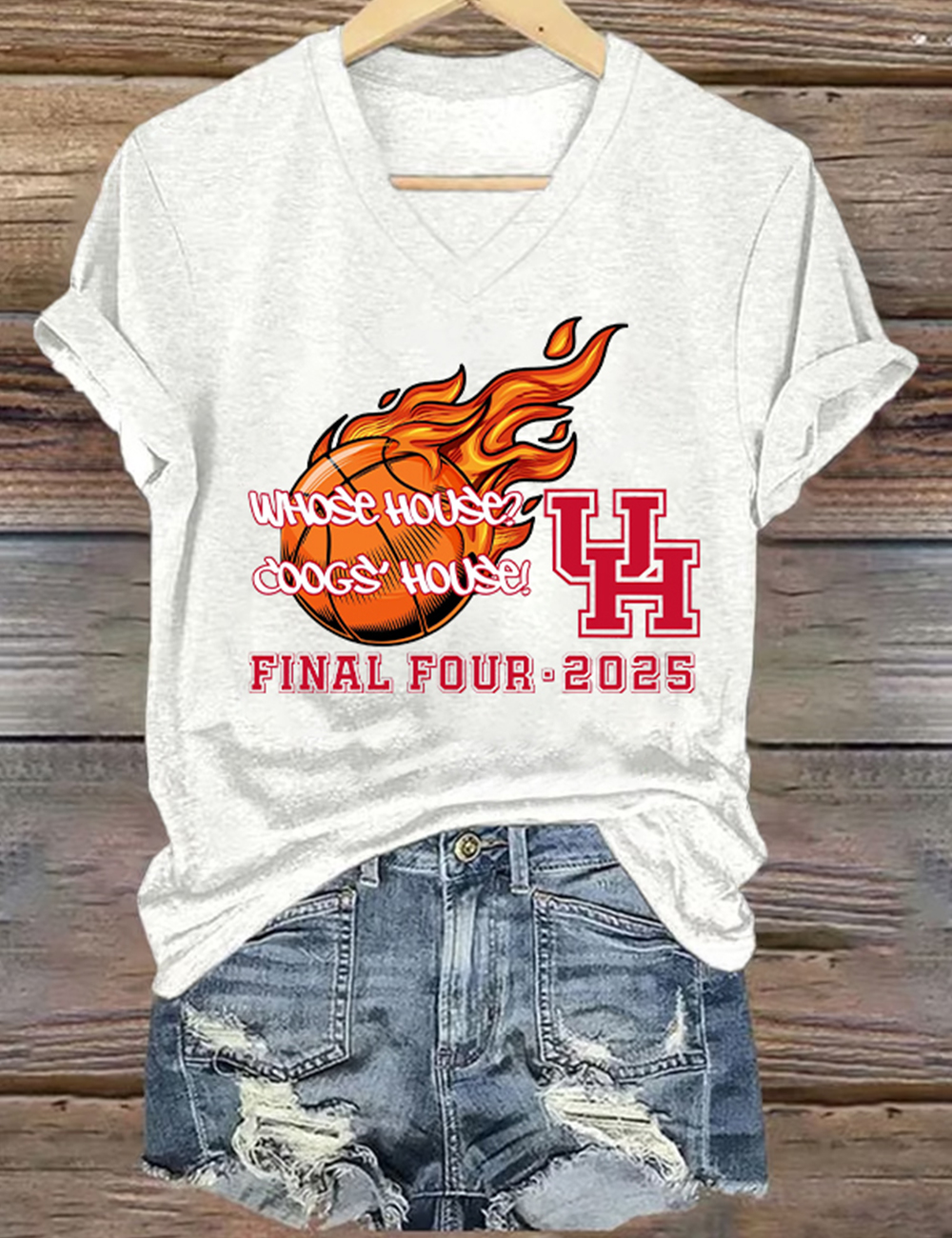 Whose House? Coogs' House! Basketball T-Shirt 