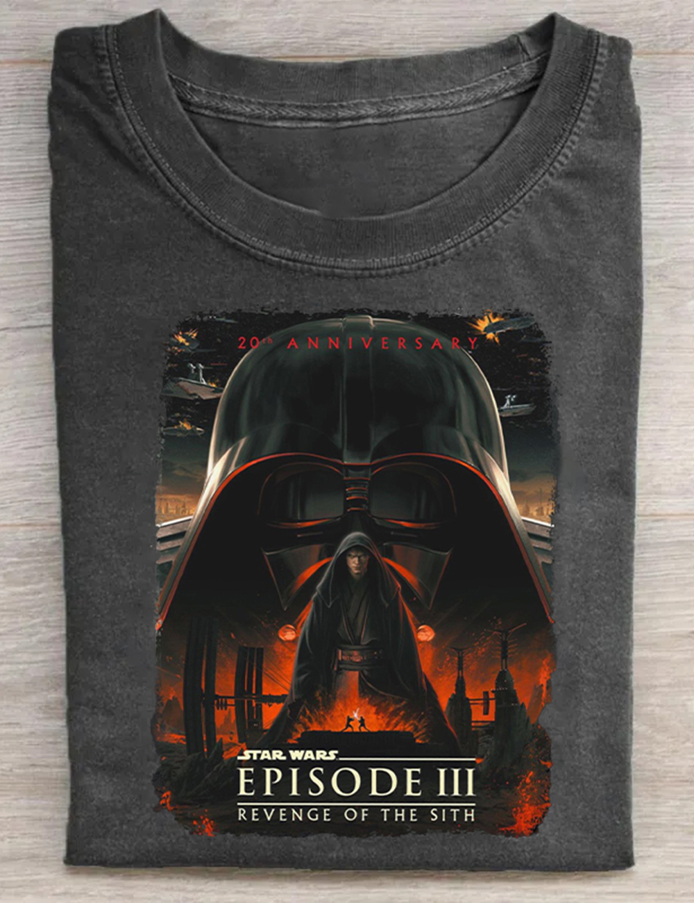 Star Wars Darth Vader Big Face Revenge Of The Sith T-Shirt