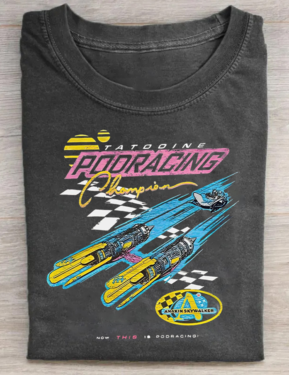 Retro Tatooine Podracing Champion Star Wars T-Shirt