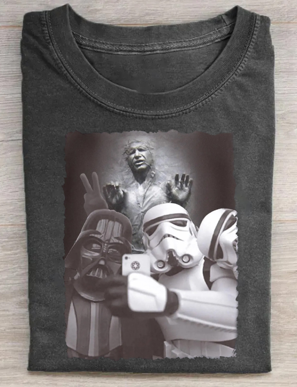 Star Wars Darth Vader Stormtrooper Selfie T-Shirt