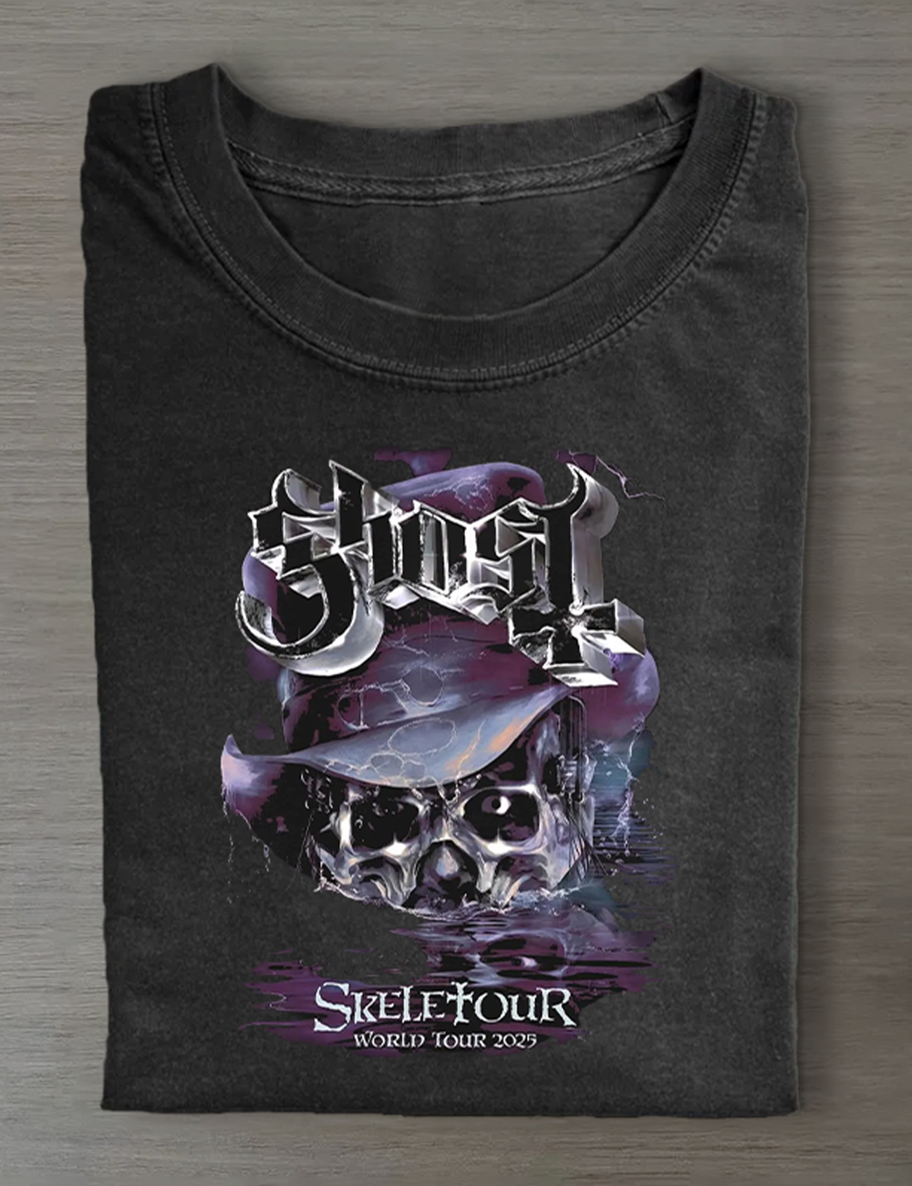 Ghost Skeletour World Tour 2025 Fan T-Shirt