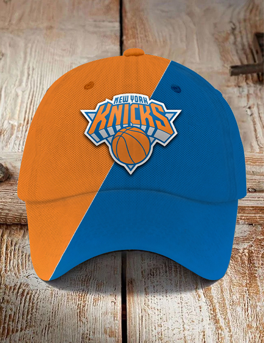 Vintage New York Knicks Distressed Team Baseball Cap