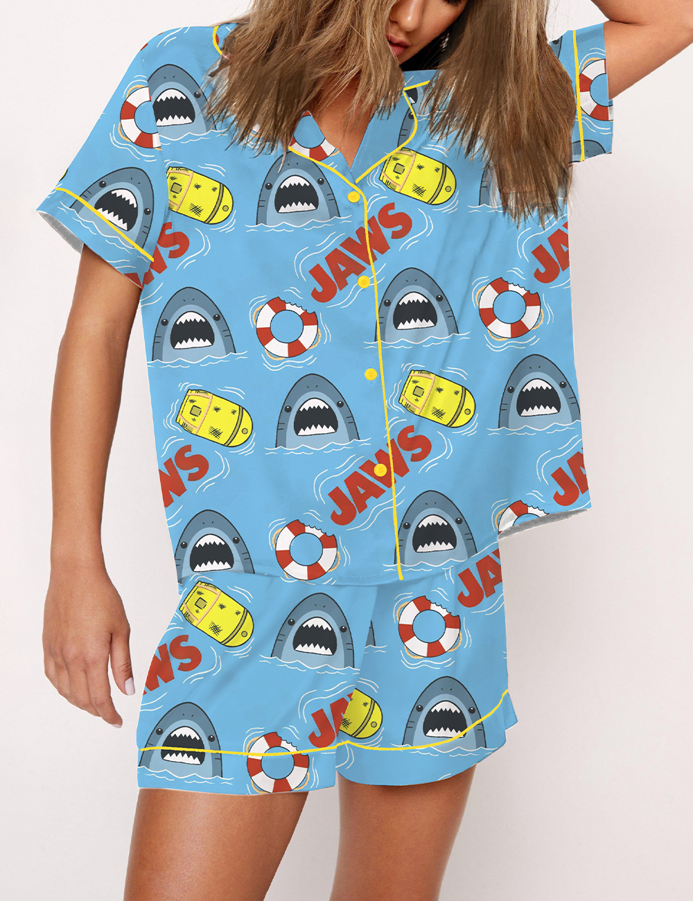 JAWS Shark Pajama Set