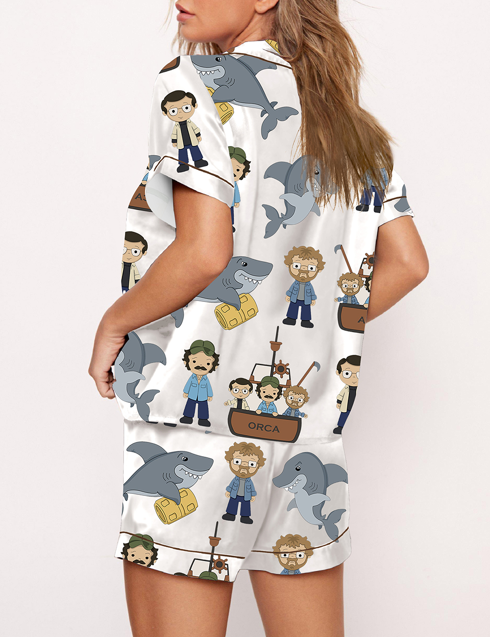 Women's Jaws 50th Anniversary Jaws Pajama Set