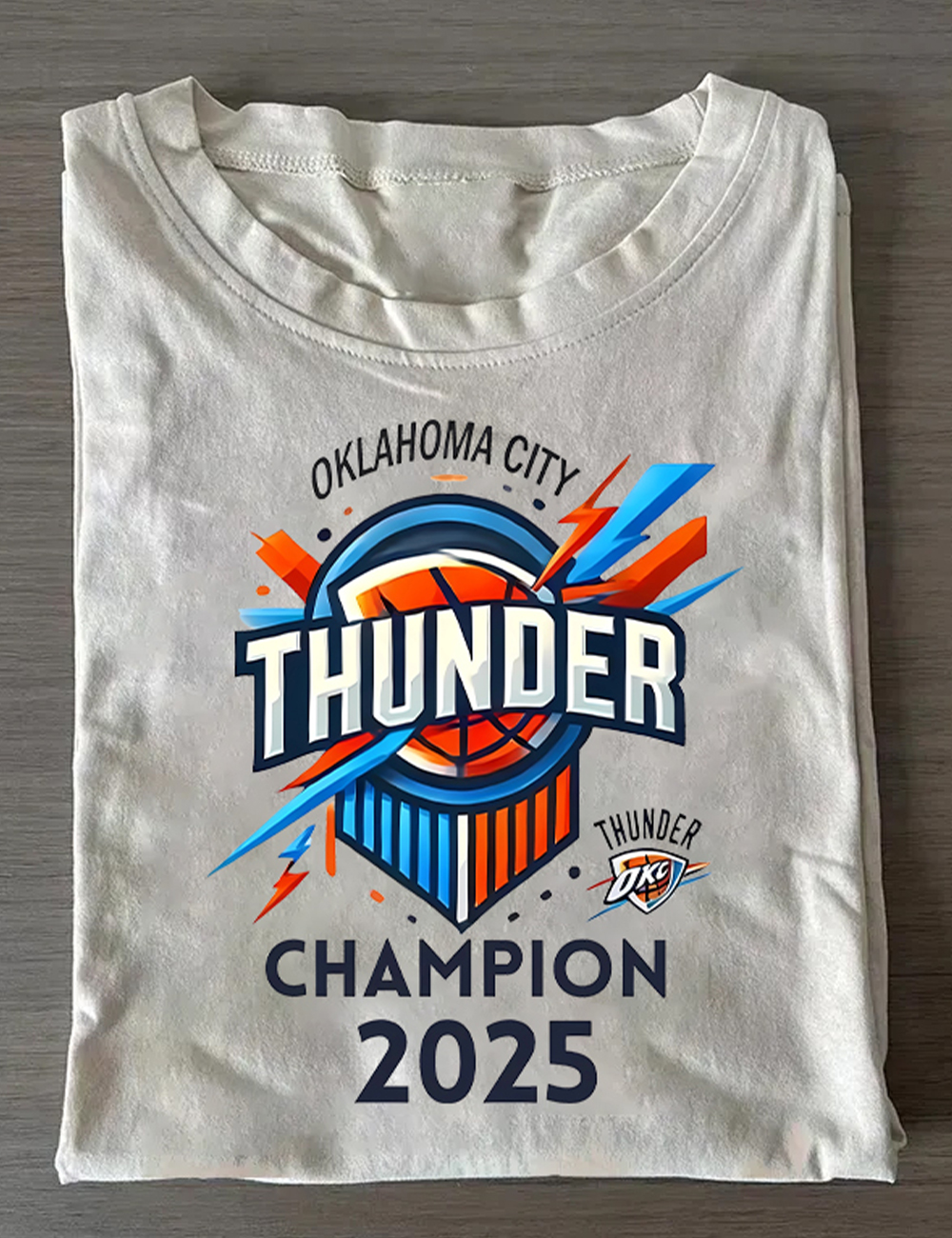 OKC Basketball World Champs Thunder 2025 Champion T-Shirt