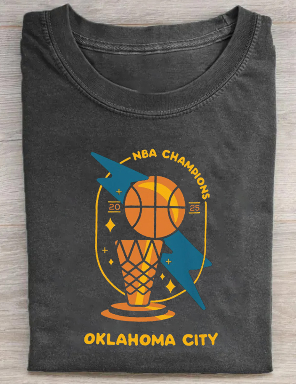 Oklahoma City 2025 NBA Champions T-Shirt