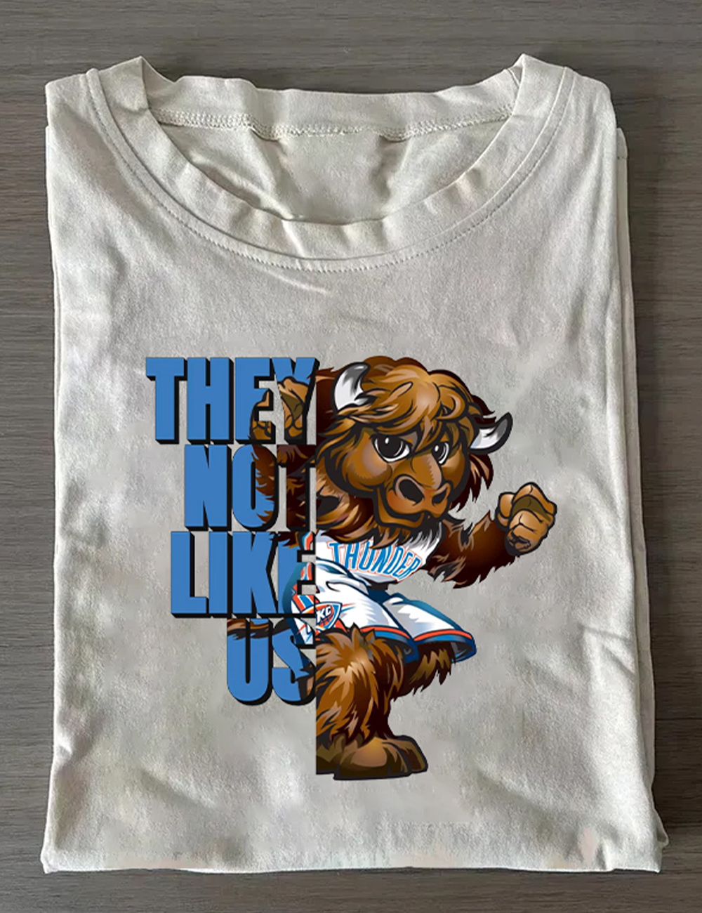 They Not Like Us Oklahoma City Thunder basketball T-Shirt