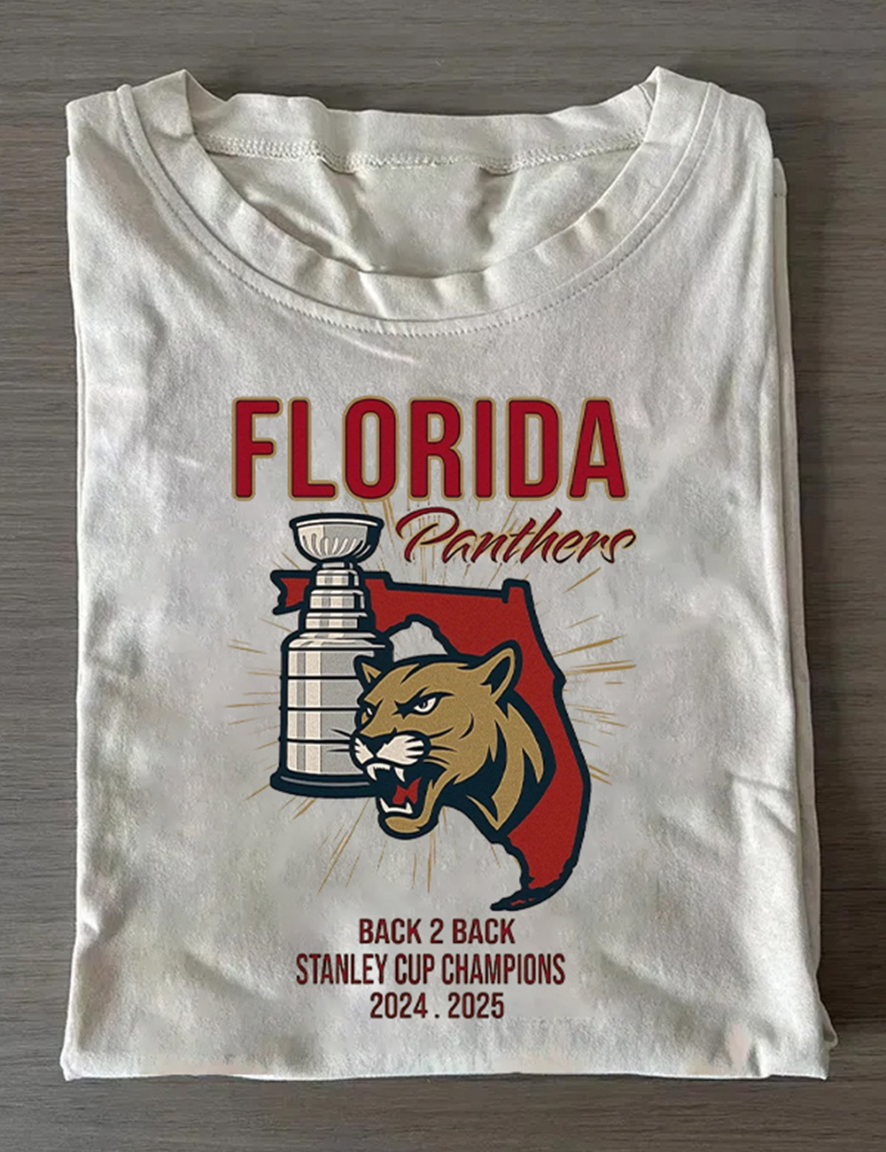 Back To Back Florida Panthers Stanley Cup Champions T-Shirt