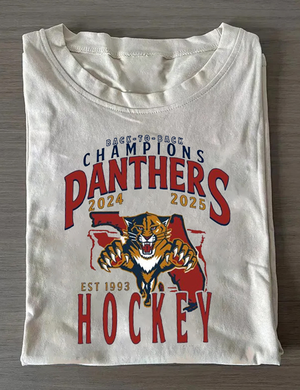 Florida Panthers 2025 Stanley Cup Championship T-Shirt