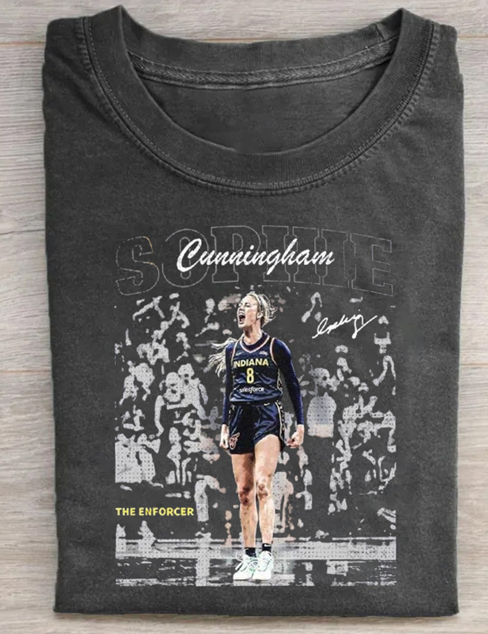 Sophie Cunningham The Enforcer Basketball Vintage T-Shirt