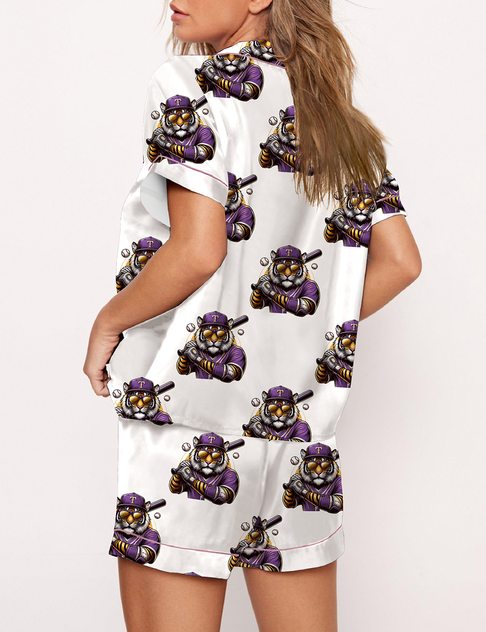 Women's Lsu Tigers Play Baseball College World Series Champions 2025 Pajama Set