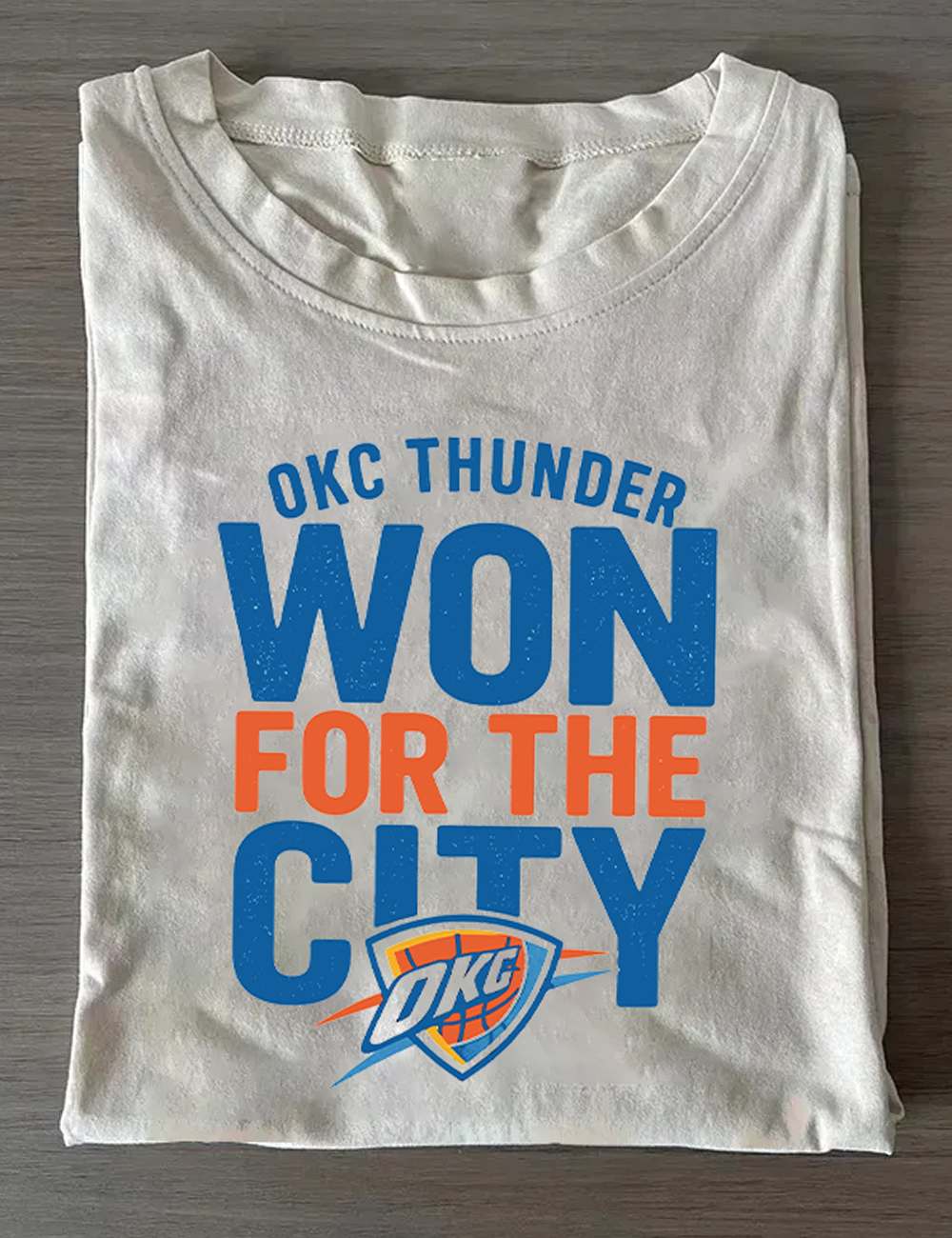 Won For The City OKC Thunder T-Shirt