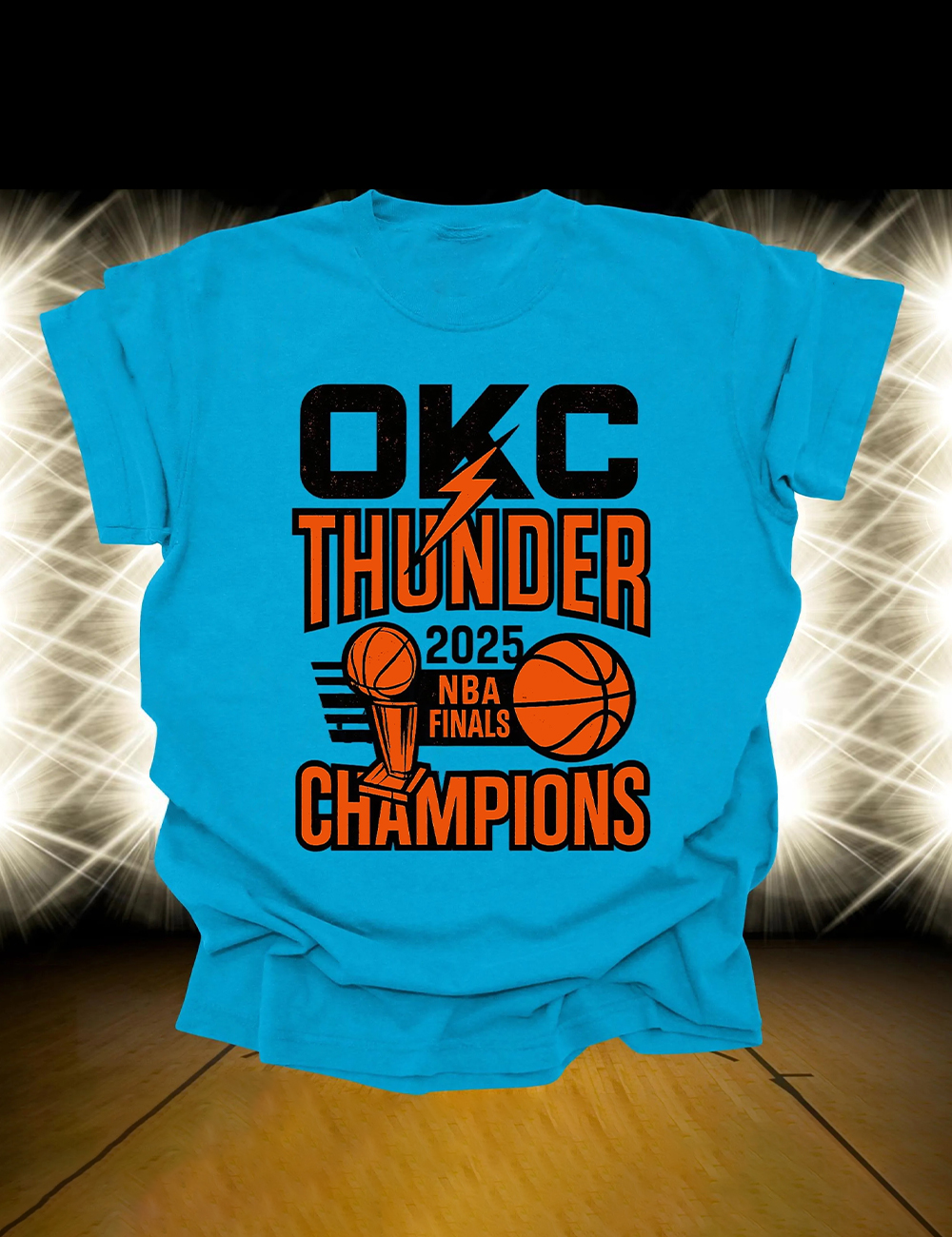 OKC Thunder 2025 Champions T-Shirt