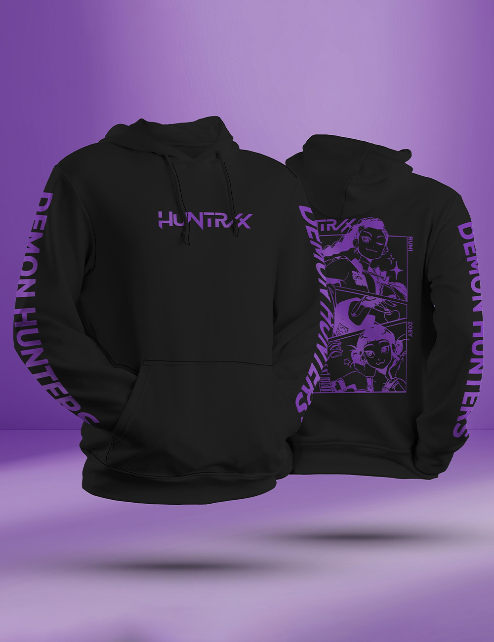 Huntrix Kpop Demon Hunters Vintage Hoodie
