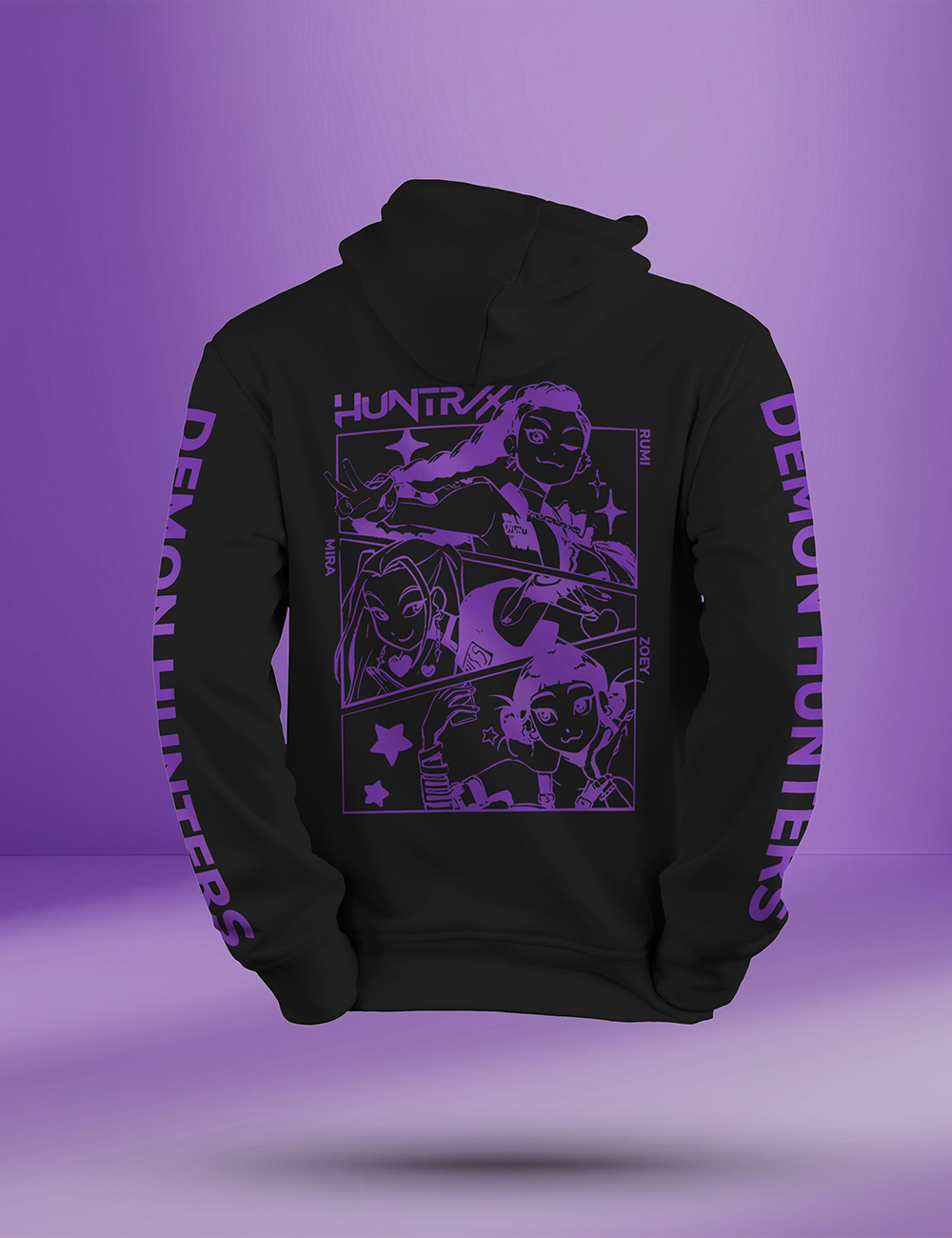 Huntrix Kpop Demon Hunters Vintage Hoodie