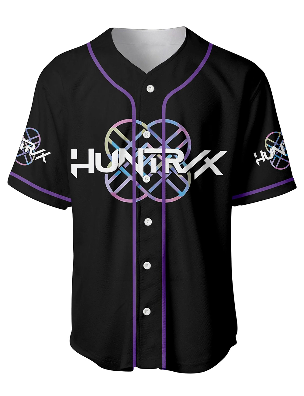  Kpop Demon Hunters Huntrix Baseball Jersey