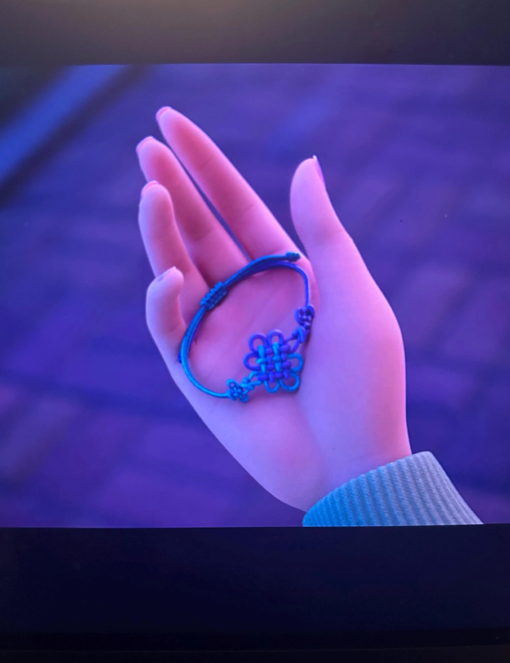 Kpop Demon Hunters Jinu Wearing Bracelet