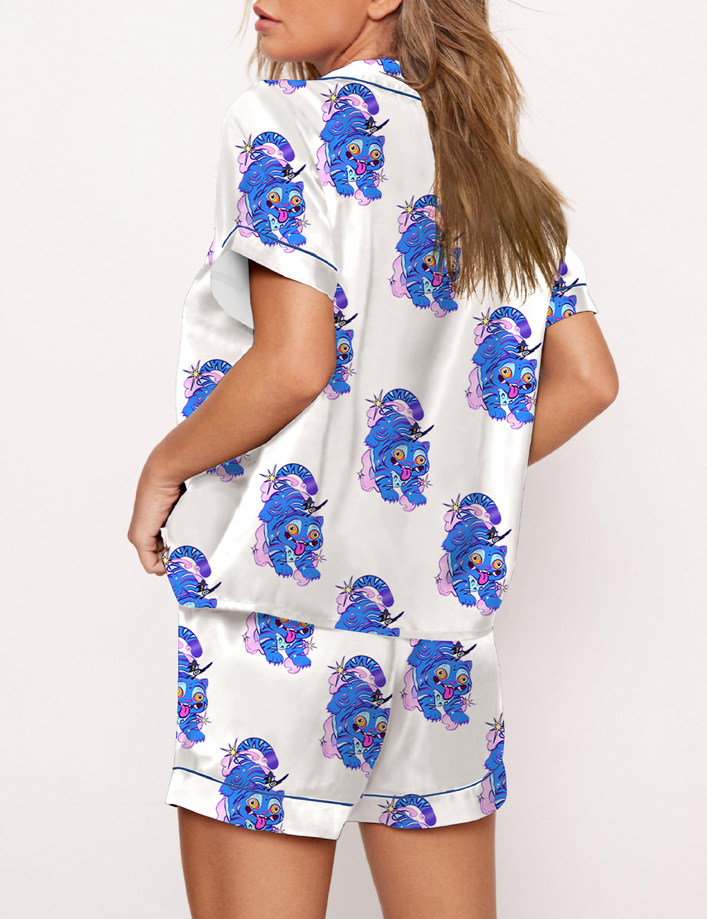 Women's Kpop Demon Hunters Demon Tiger Pajama Set