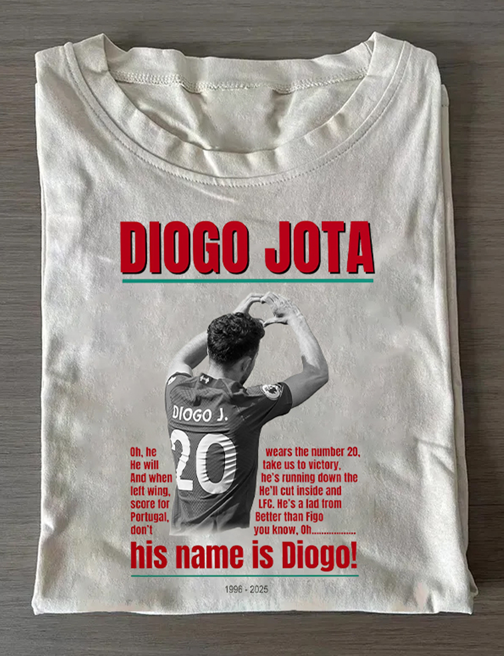 Diogo Jota Tribute Forever A Red Liverpool T-Shirt