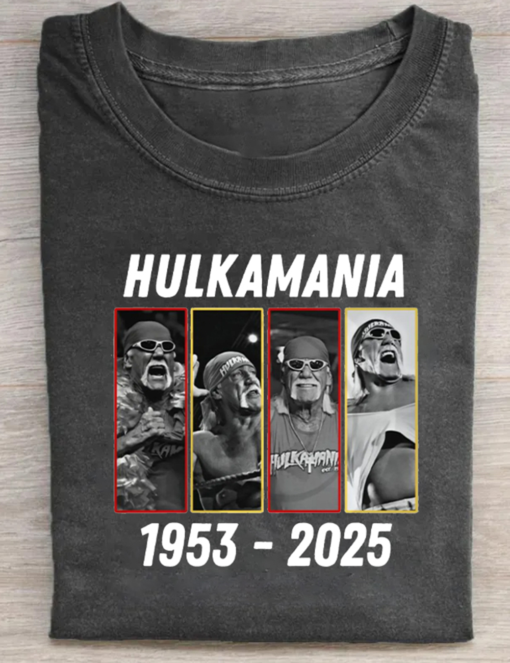 Hulkamania Tribute RIP Hulk Hogan 1953 2025 T-Shirt