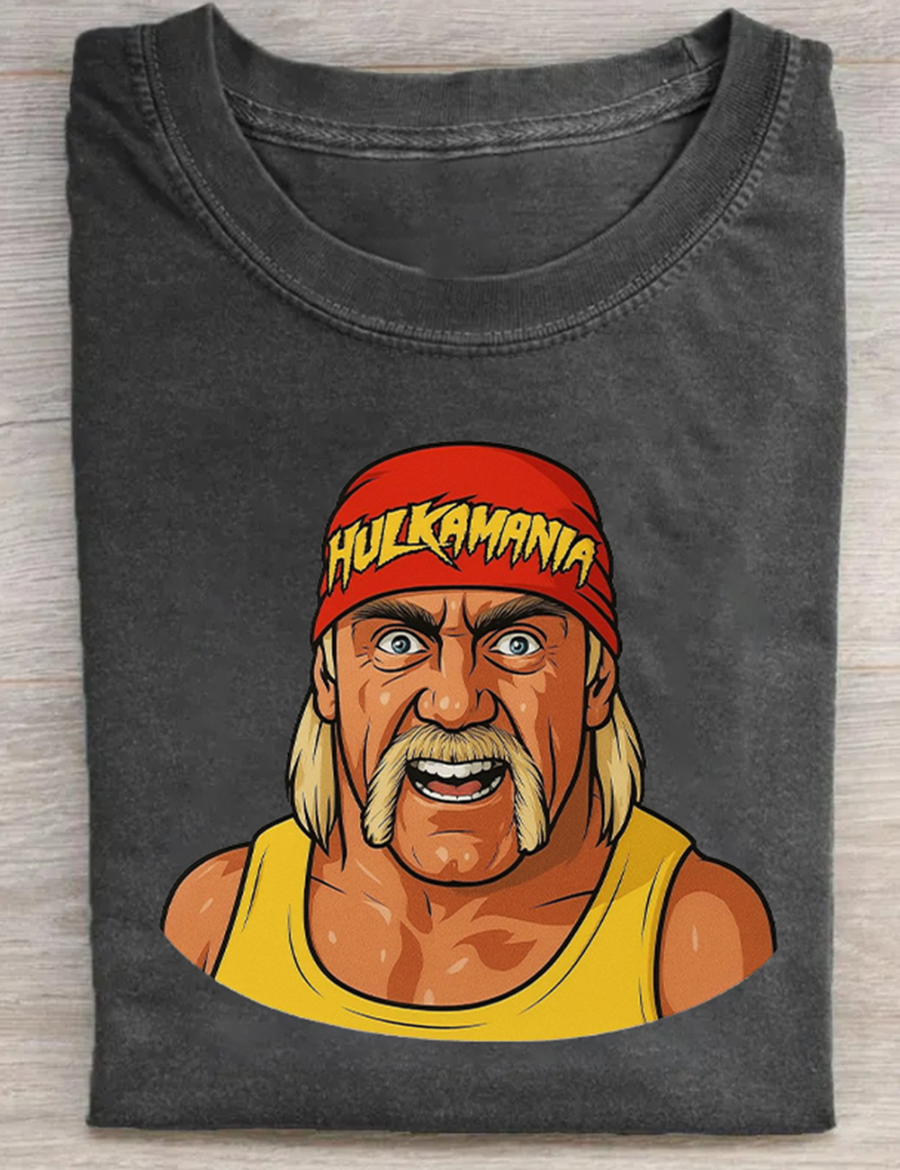 Hulkamania Tribute Hulk Hogan Retro Wrestling T-Shirt