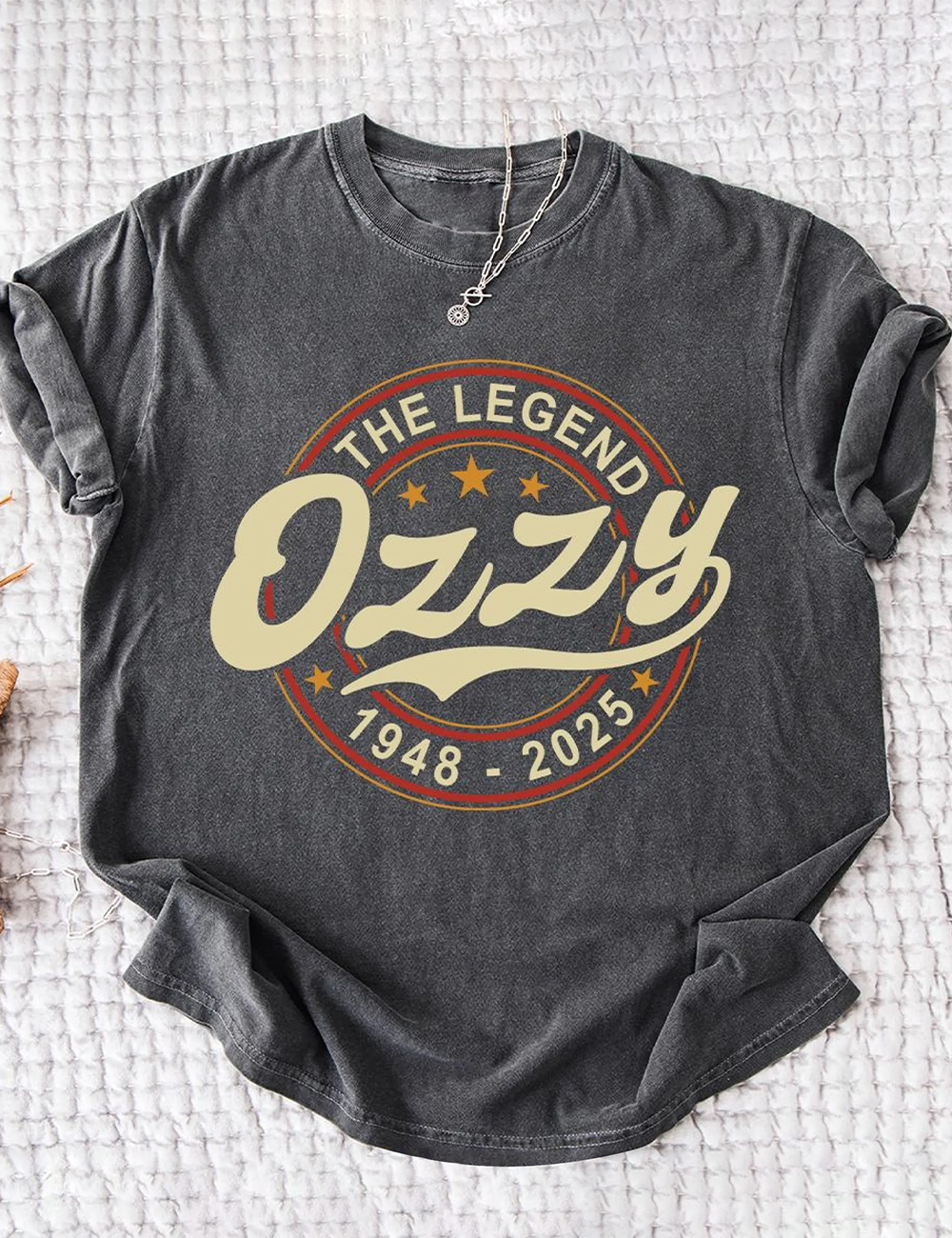 Ozzy Osbourne The Legend 1948 To 2025 T-Shirt