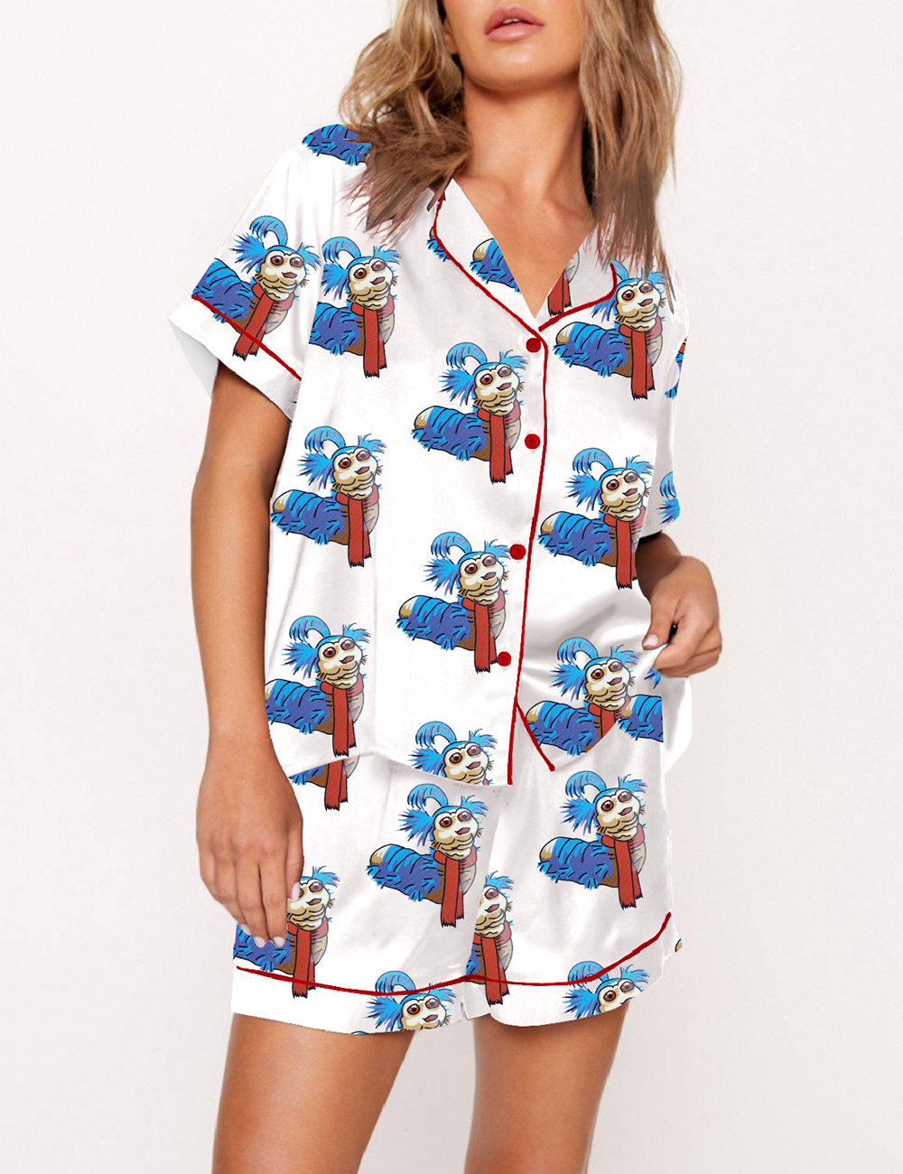 Small Labyrinth Worm Labyrinth Film Fan Art Pajama Set