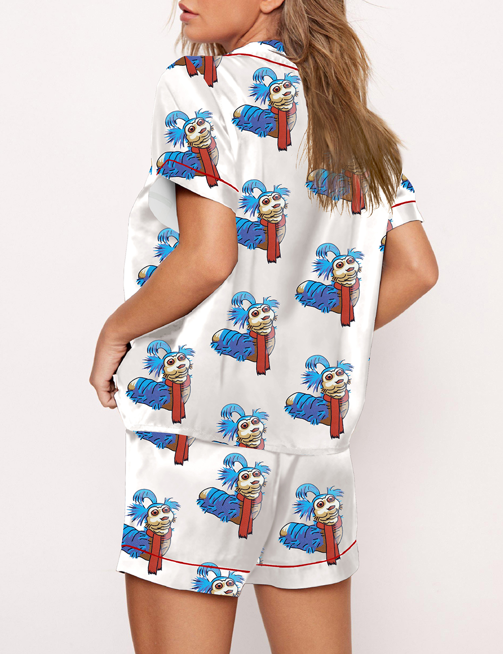 Small Labyrinth Worm Labyrinth Film Fan Art Pajama Set