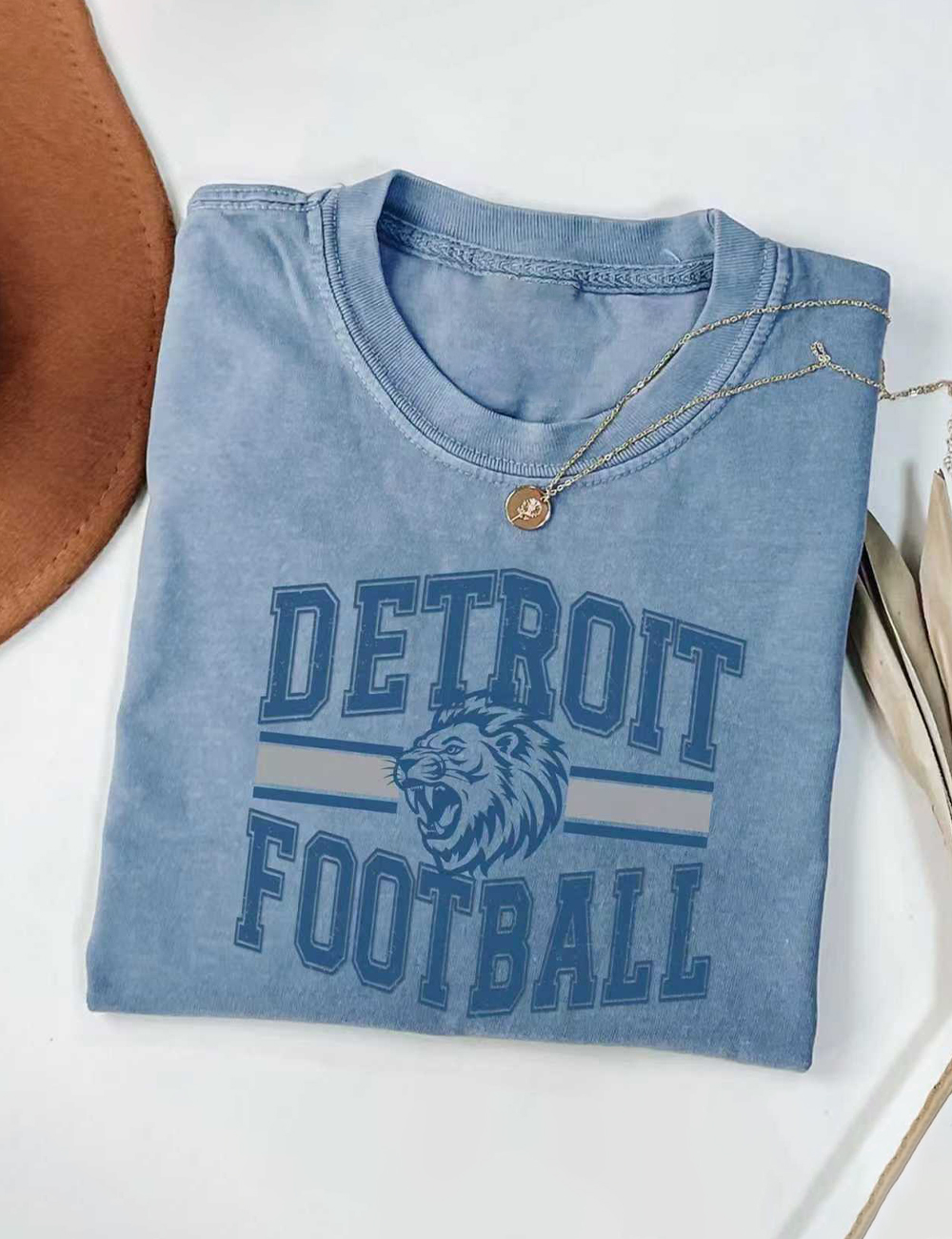 Detroit Football Game Day T-Shirt