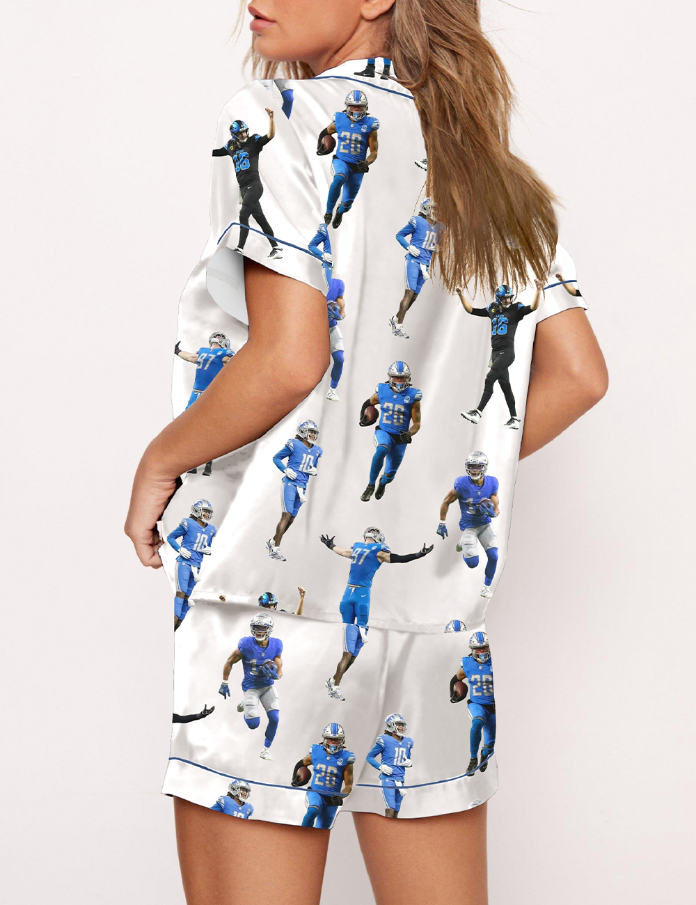 Women's Detroit Lions Friends Pajama Set