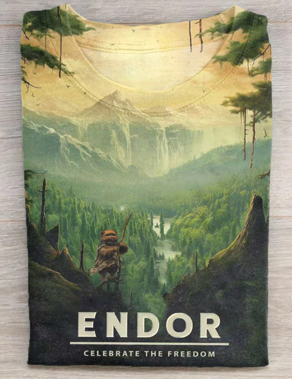 Star Wars Planet Endor T-Shirt