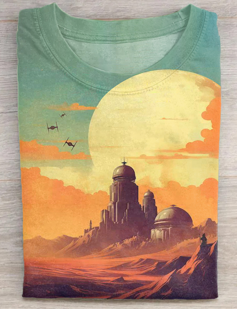 Star Wars Planet Tattoine T-Shirt