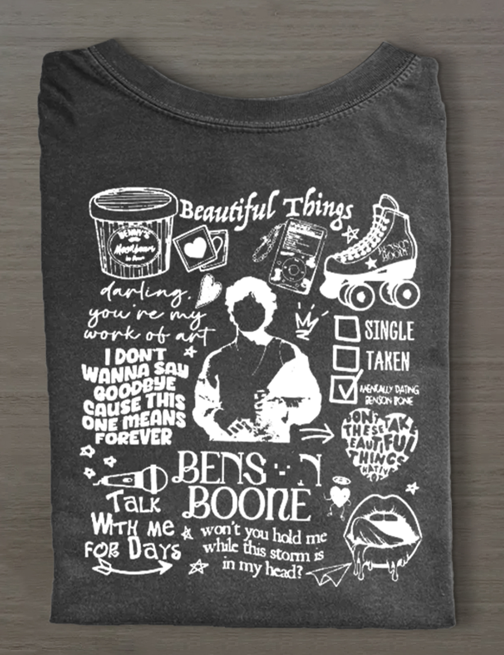 Benson Boone Beautiful Things Lyrics T-Shirt