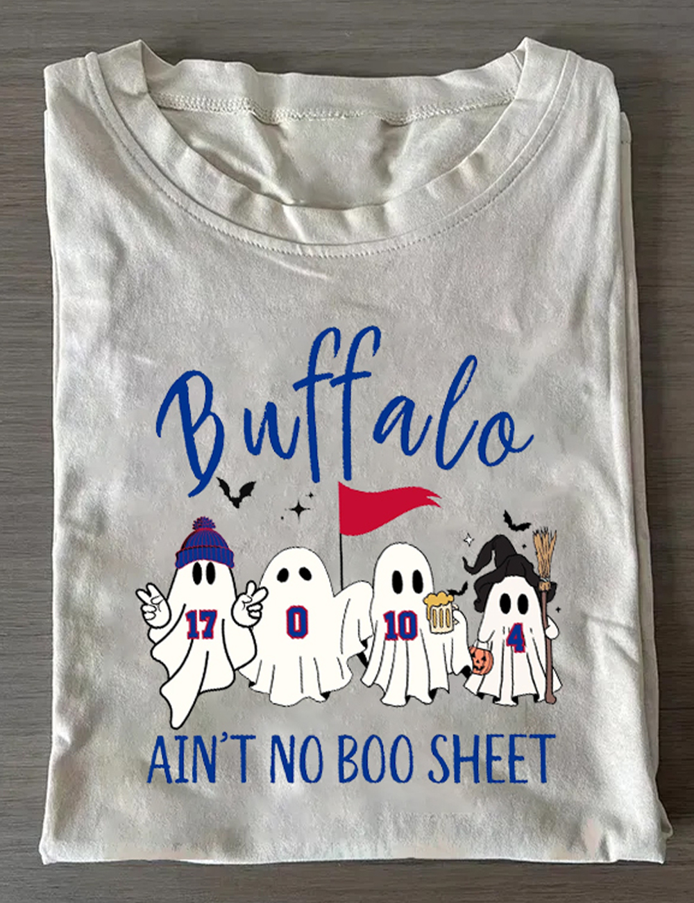 Buffalo Football Boo Sheet T-Shirt