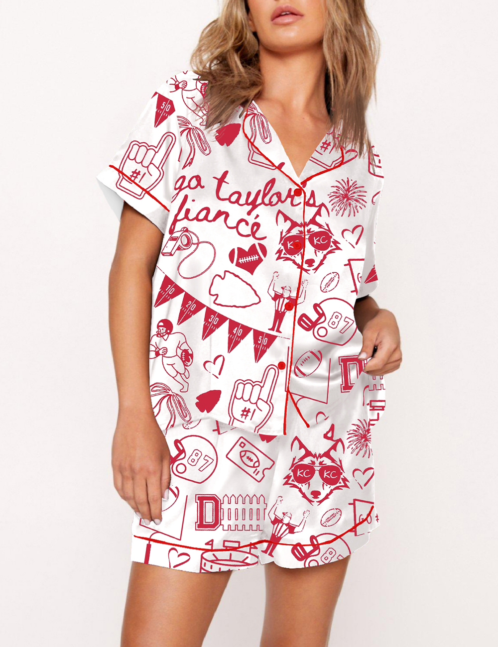 Women’s Go Taylor’s Fiance Engaged Era Pajama Set