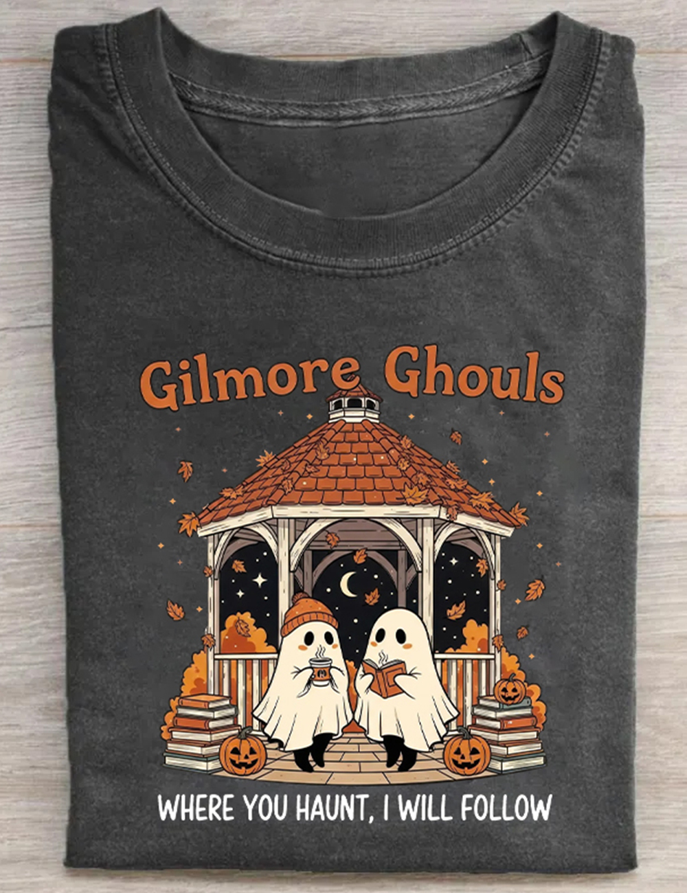 Stars Hollow Gilmore Ghouls Halloween T-Shirt