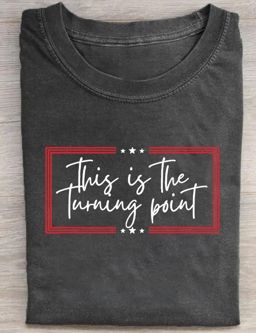 This Is The Turning Point Patriotic  T-Shirt