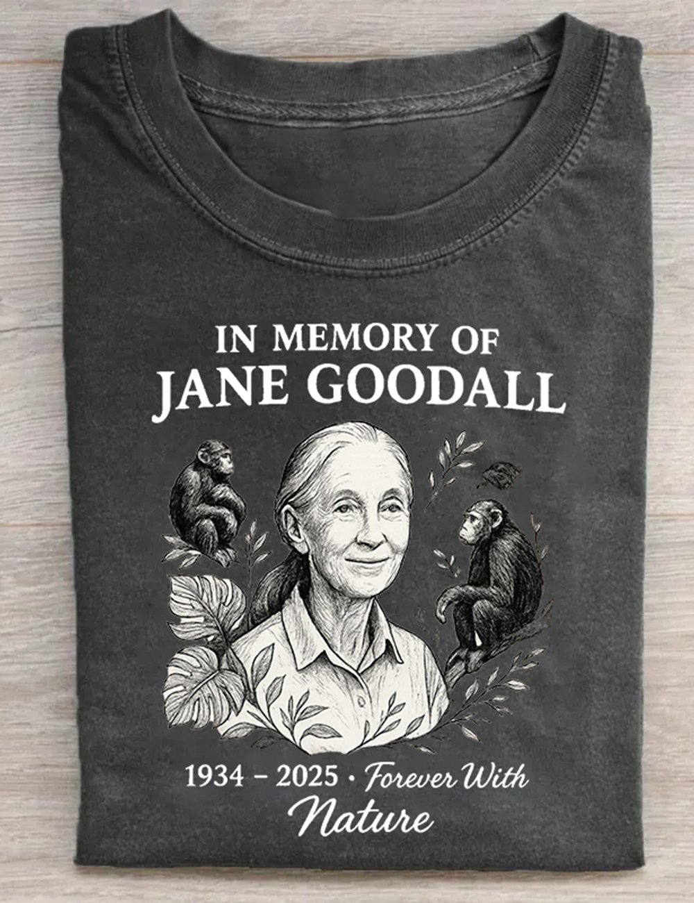 In Memory Of Jane Goodall T-Shirt