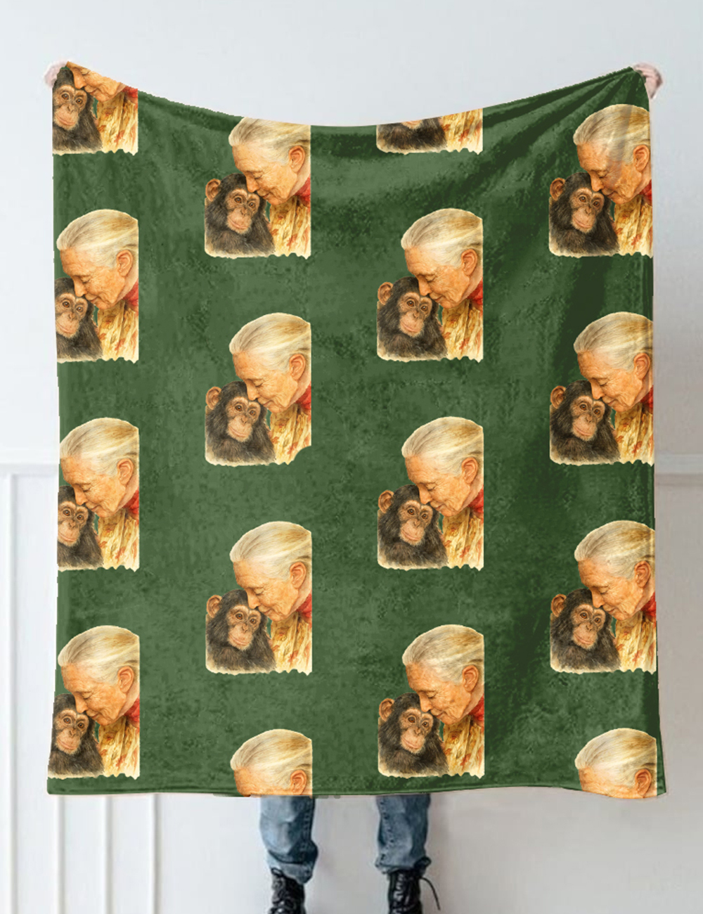 Remember Jane Goddall Blanket