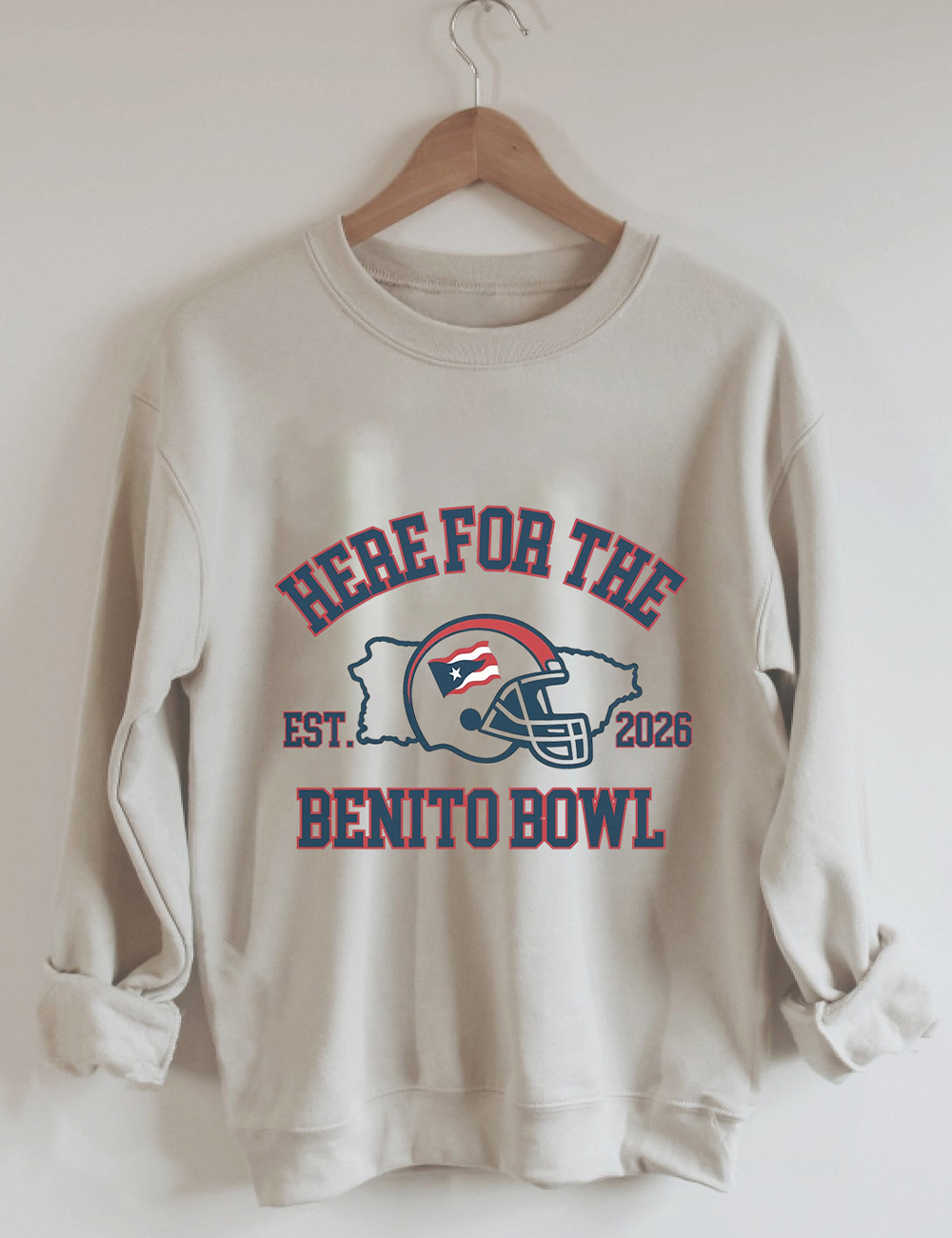 Here For The Benito Bowl Sweatshirt