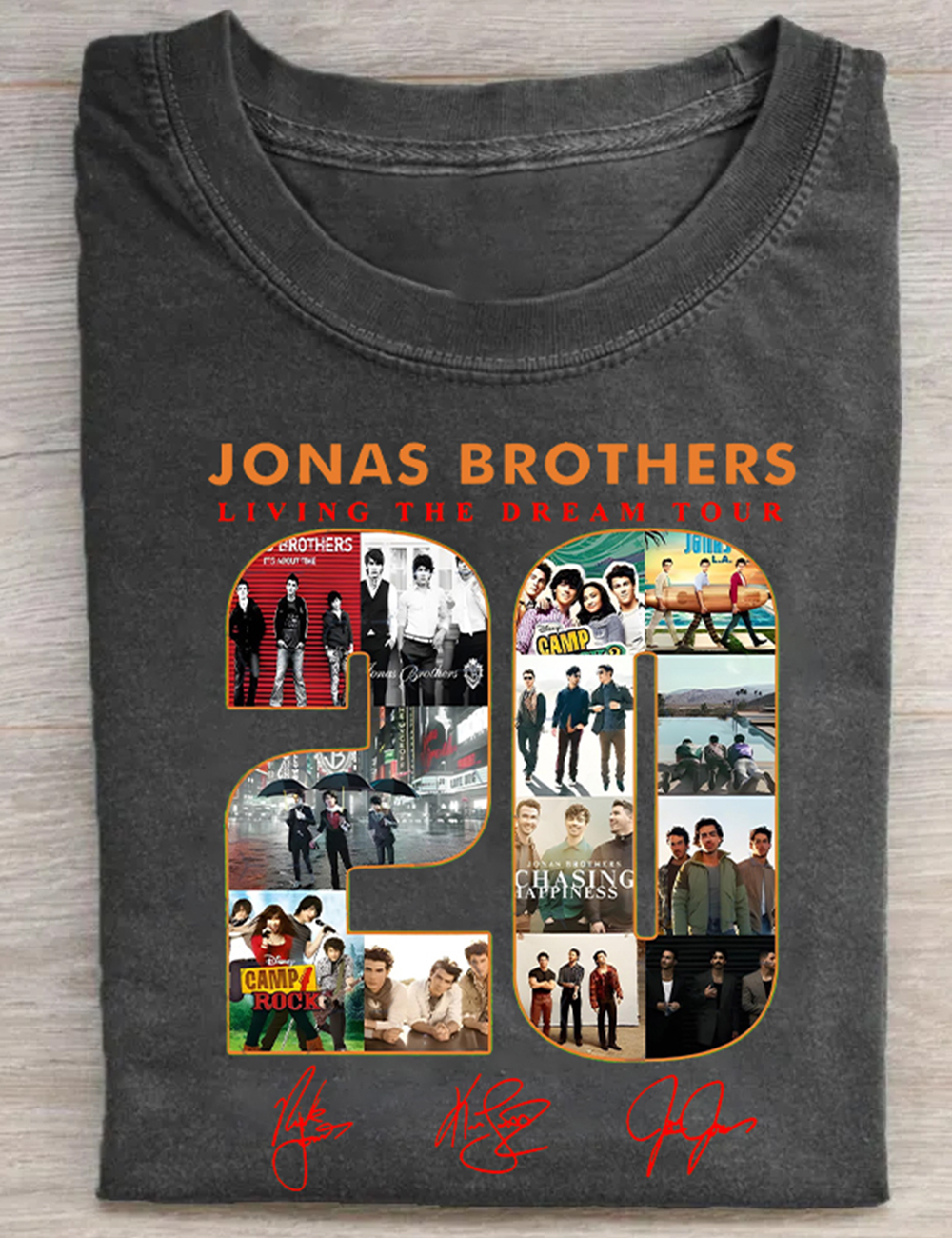 Jonas Brothers 20th Annivesary Tour T-Shirt