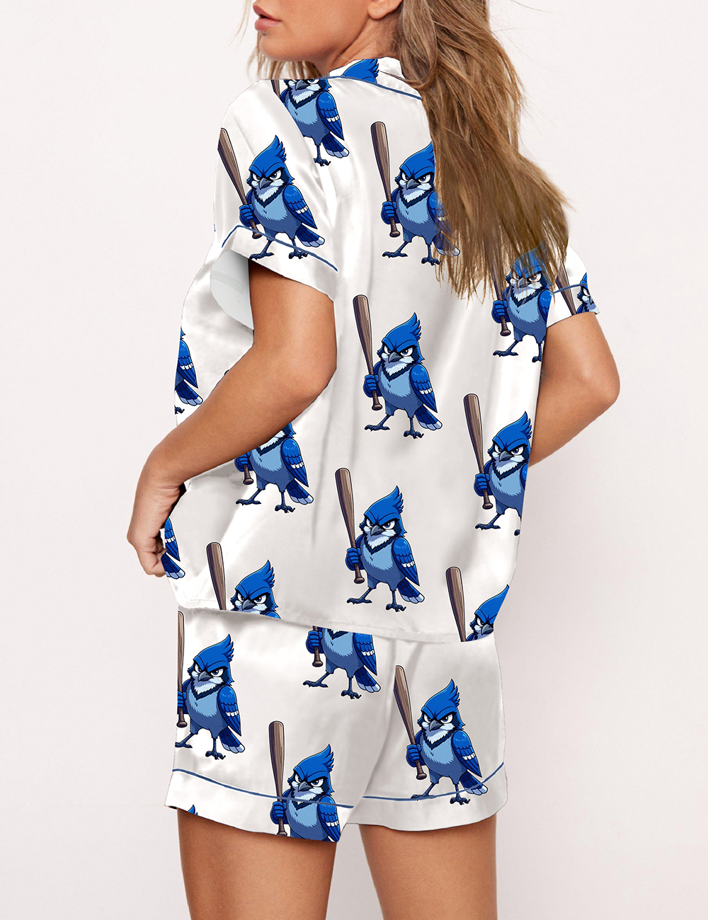 Women's Blue Jays World Series Baseball Pajama Set