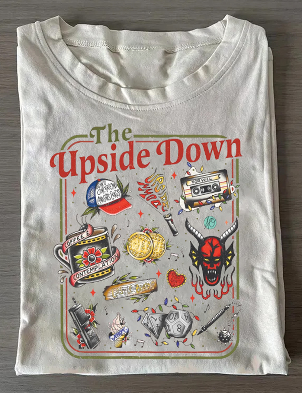 Stranger Things Welcome To The Up & Side Down T-Shirt