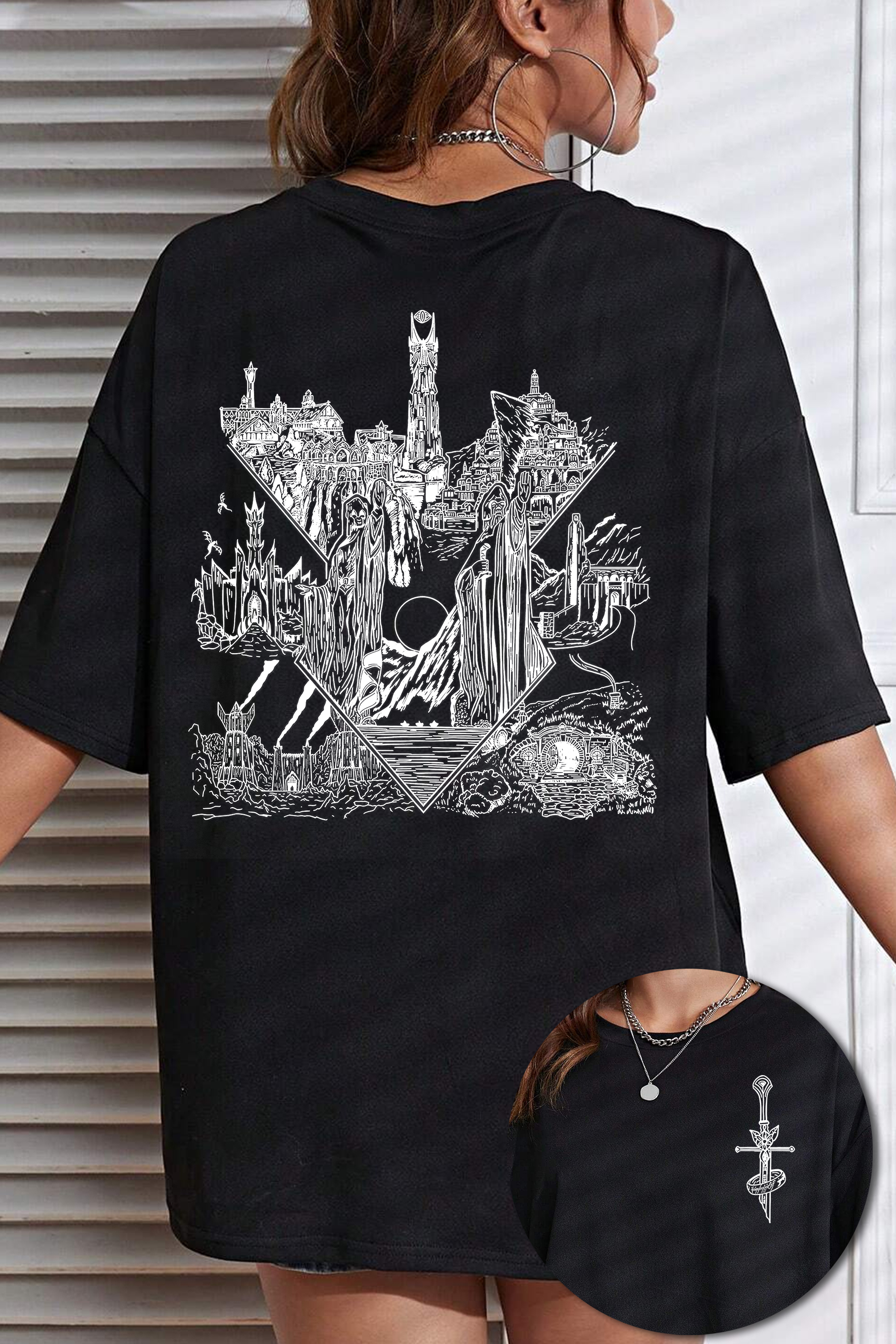 LOTR Middle Earth Inspired Tee