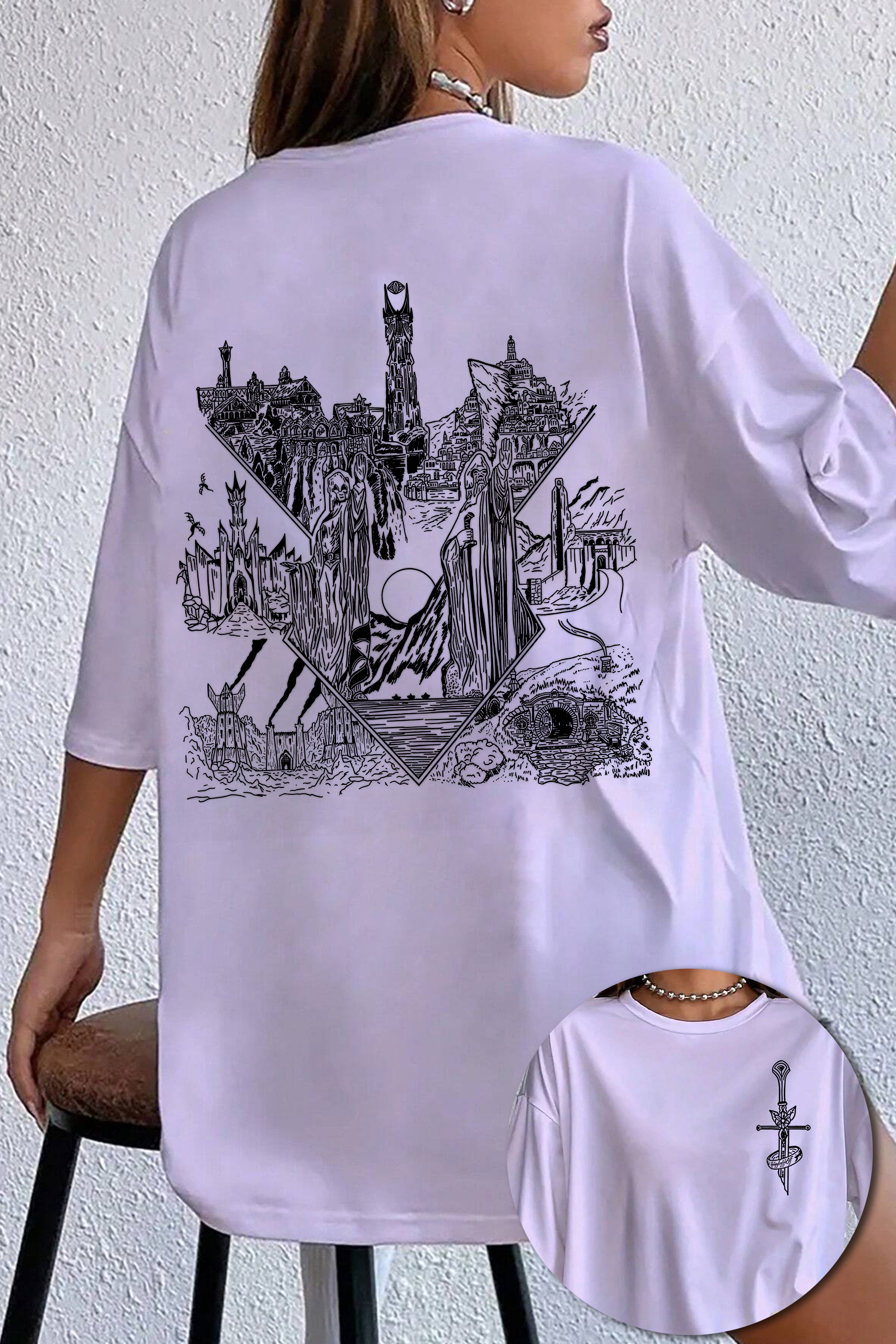 LOTR Middle Earth Inspired Tee