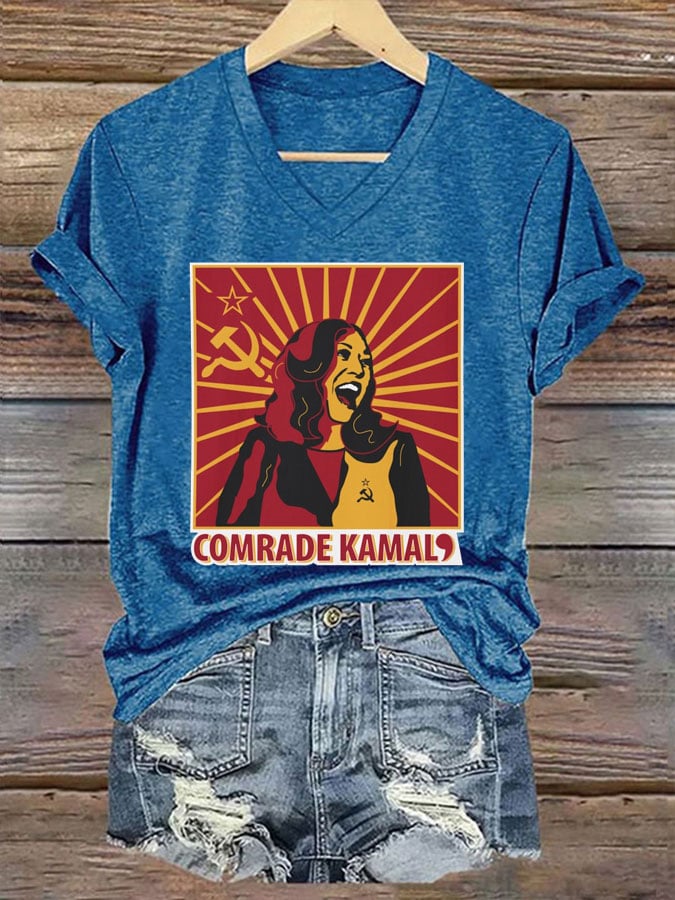 Women's Comrade La Print T-shirt
