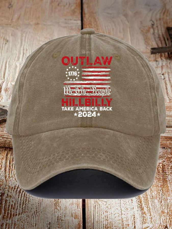 The Outlaw and The Hillbilly Take America Back Hat