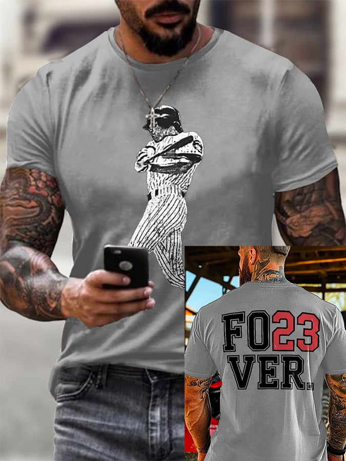 Men's Retro R.I.P Forever 23 Print T-Shirt